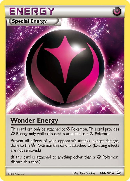 Wonder Energy #144 REVERSE HOLOFOIL XY - Primal Clash