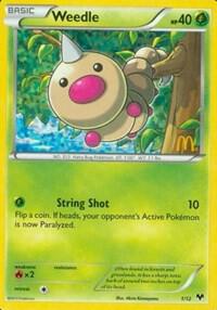 Weedle #1 McDonald's Promos 2014
