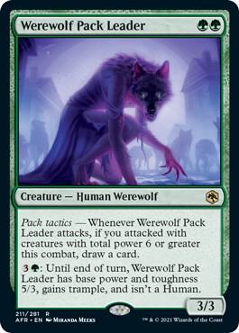 Werewolf Pack Leader #211 Adventures in the Forgotten Realms