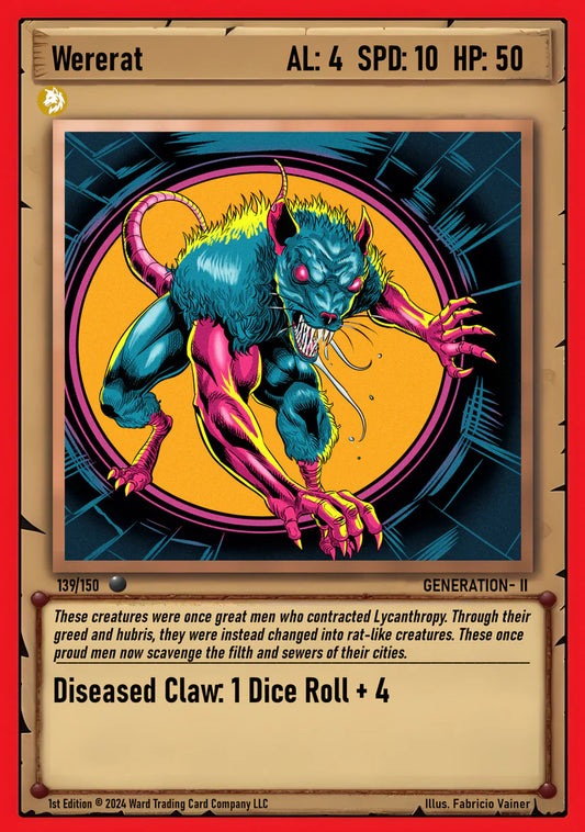Wererat #139 Ward Gen II