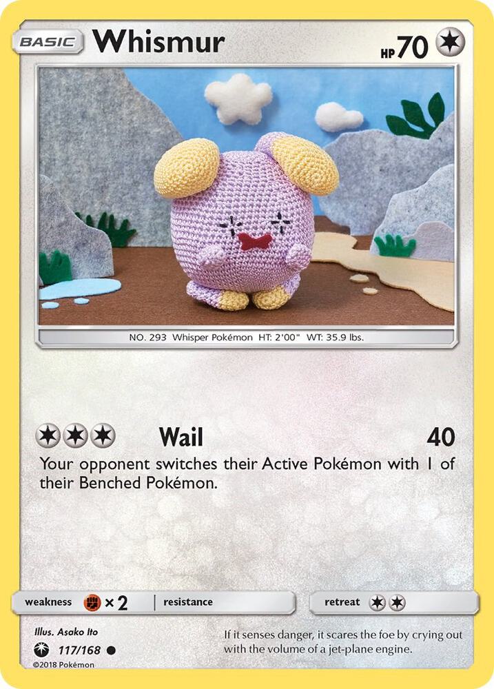 Whismur #117 SM - Celestial Storm