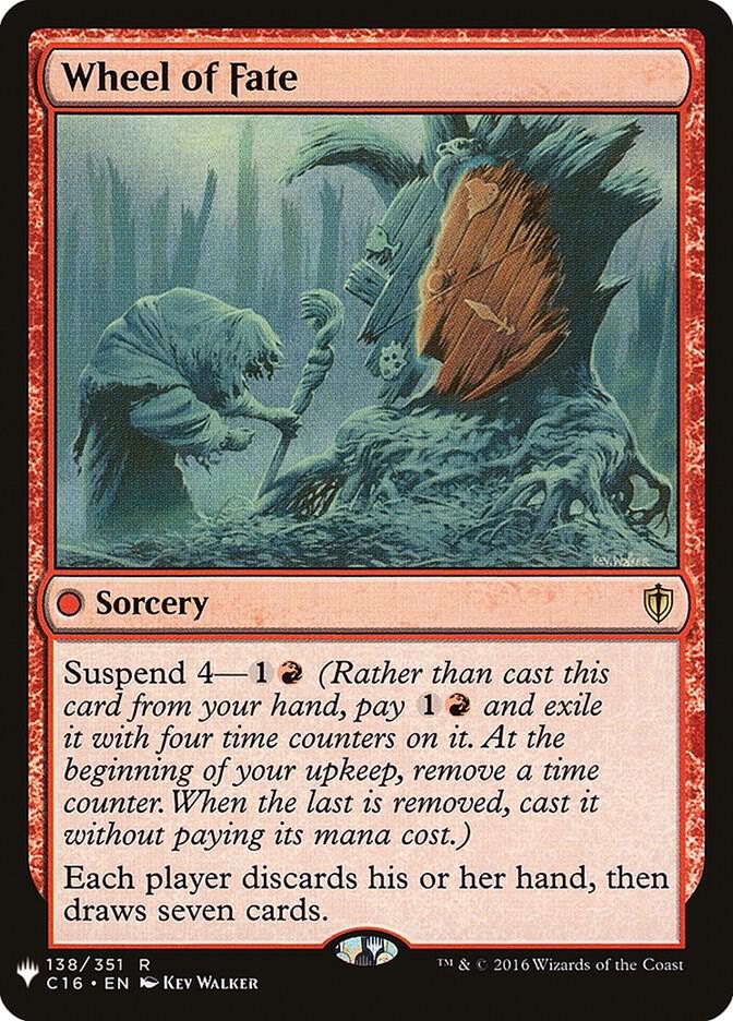 Wheel of Fate #138 The List Reprints