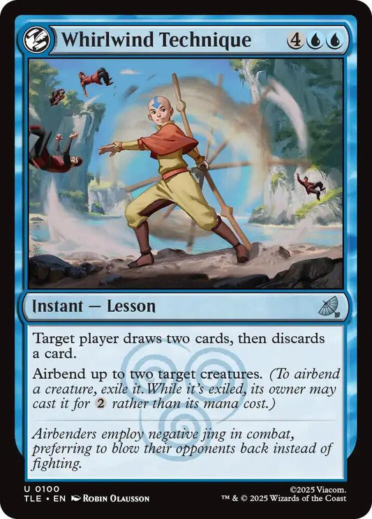Whirlwind Technique #100 FOIL Avatar: The Last Airbender: Eternal Legal