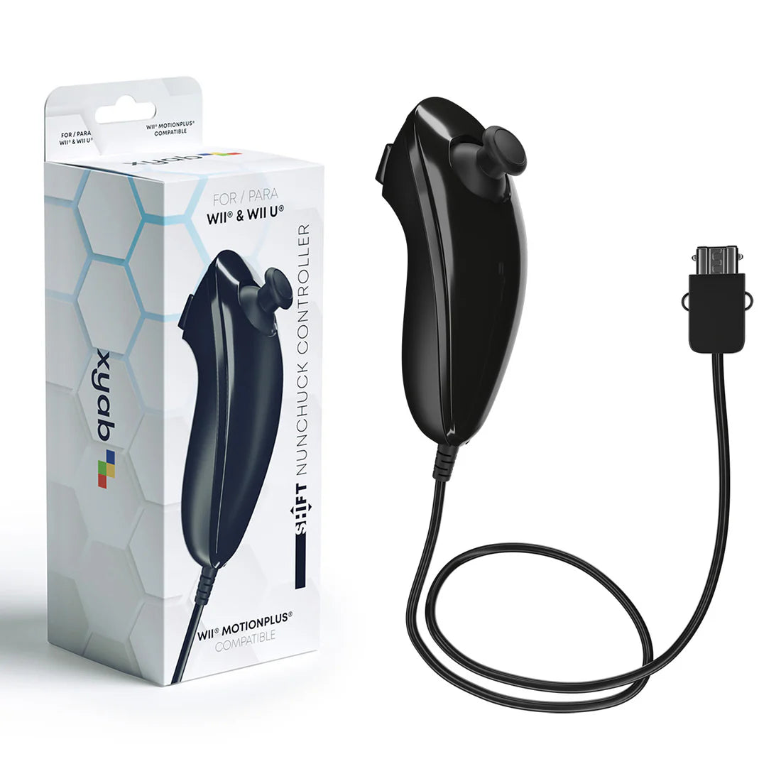 Wii Nunchuck (Black) (XYAB) NEW/SEALED