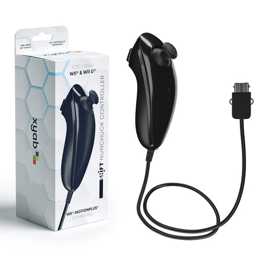 Wii Nunchuck (Black) (XYAB) NEW/SEALED