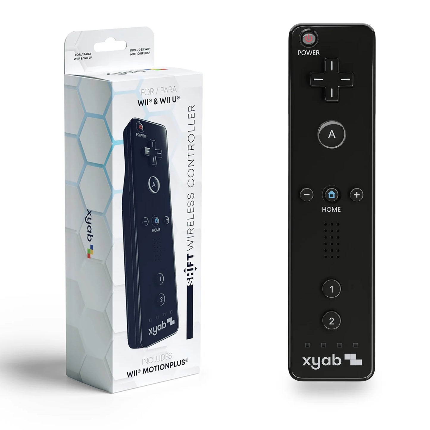 Wii Remote Plus (Black) (XYAB) NEW/SEALED