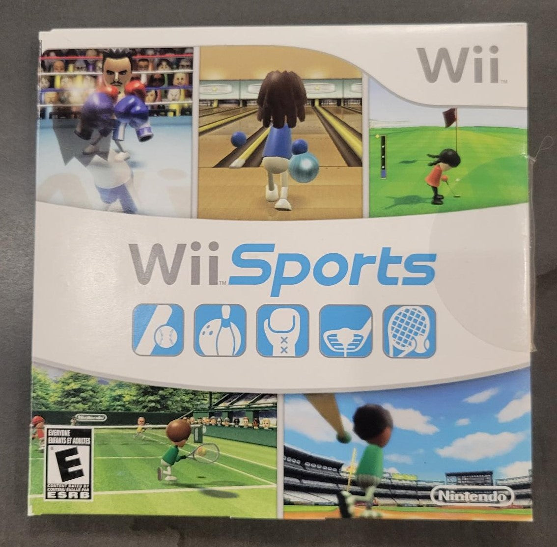 Wii Wii Sports (Cardboard Sleave) (Complete)