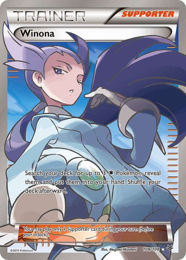 Winona (Full Art) #108 XY - Roaring Skies