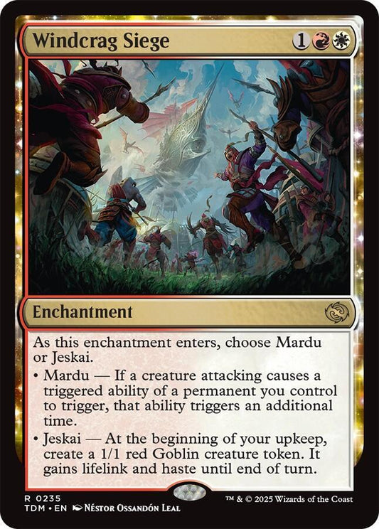 Windcrag Siege #235 Tarkir: Dragonstorm