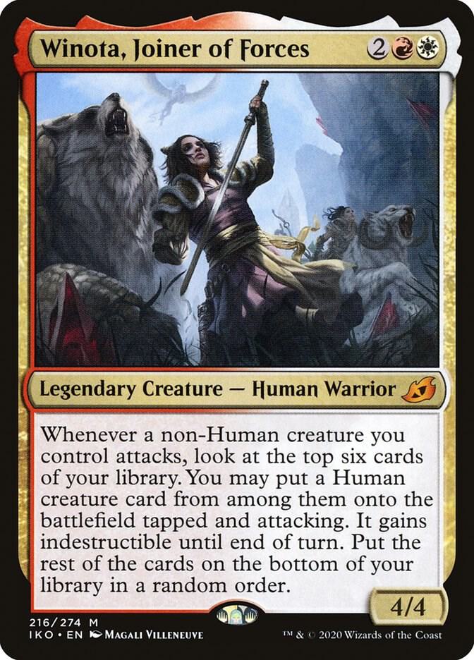 Winota, Joiner of Forces #216 Ikoria: Lair of Behemoths