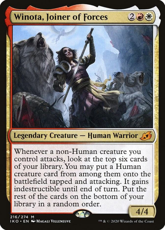 Winota, Joiner of Forces #216 Ikoria: Lair of Behemoths