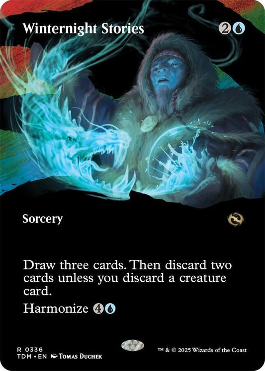 Winternight Stories #336 (Borderless) Tarkir: Dragonstorm
