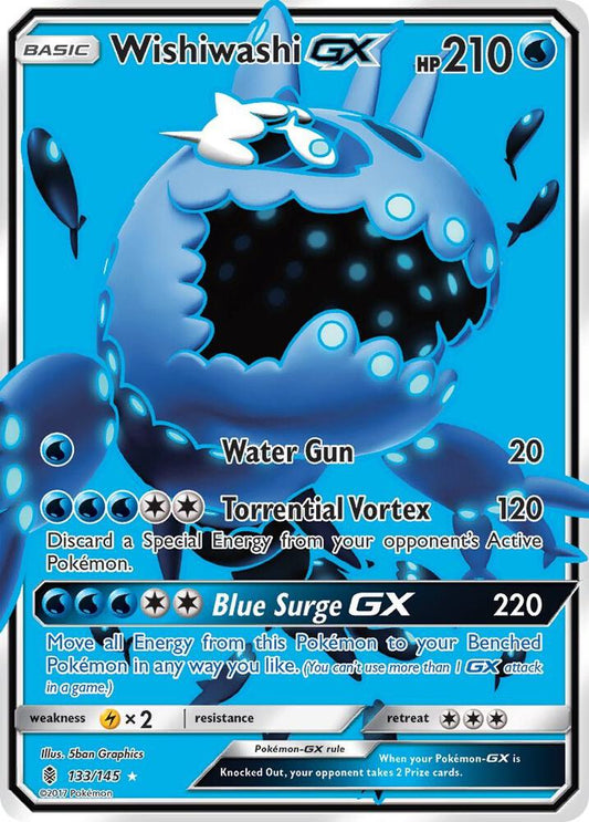 Wishiwashi GX #133 SM - Guardians Rising