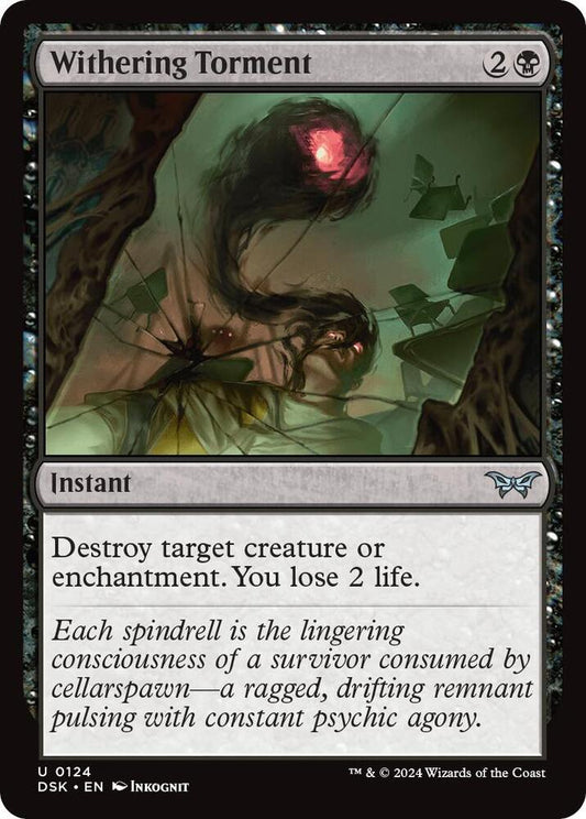 Withering Torment #124 FOIL Duskmourn: House of Horror