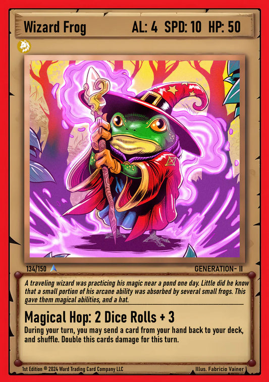 Wizard Frog #134 Ward Gen II