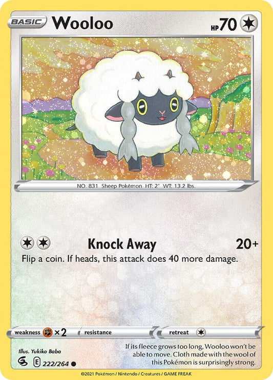 Wooloo #222 COSMOS HOLOFOIL Miscellaneous Cards & Products