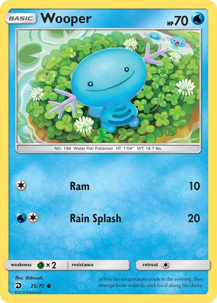 Wooper #25 Dragon Majesty