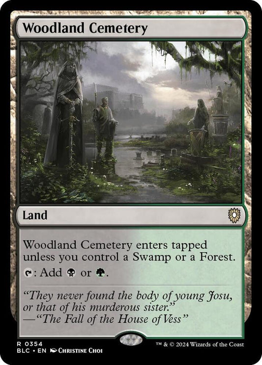 Woodland Cemetery #354 Commander: Bloomburrow