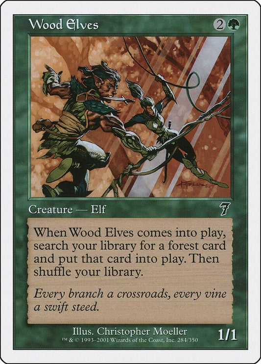 Wood Elves #284 7th Edition