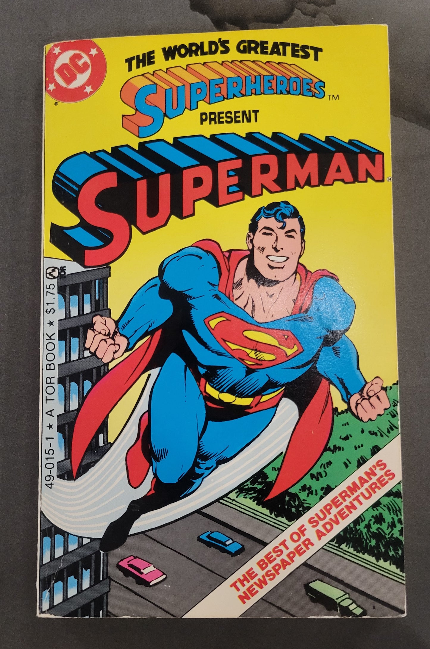 World's Greatest Superheroes Present Superman (1982) 1st Printing Tor Printing