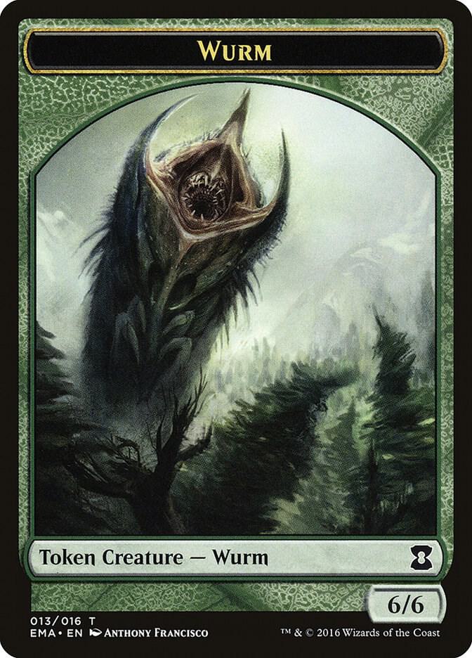 Wurm Token #13 Eternal Masters