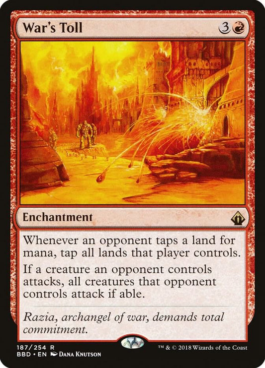 War's Toll #187 Battlebond