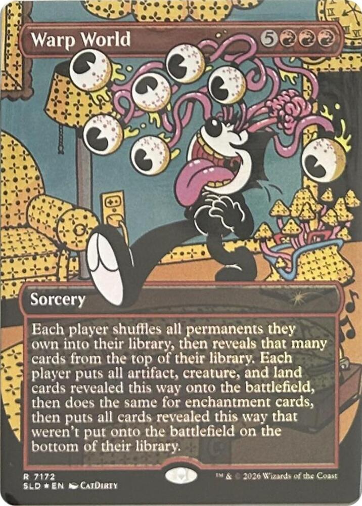 Warp World #7172 FOIL Secret Lair Drop Series