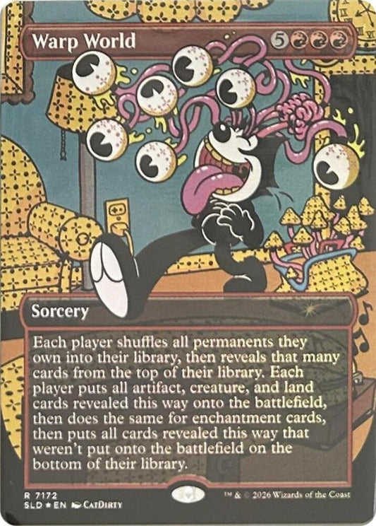 Warp World #7172 FOIL Secret Lair Drop Series