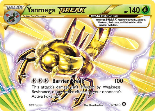 Yanmega BREAK #8 XY - Steam Siege
