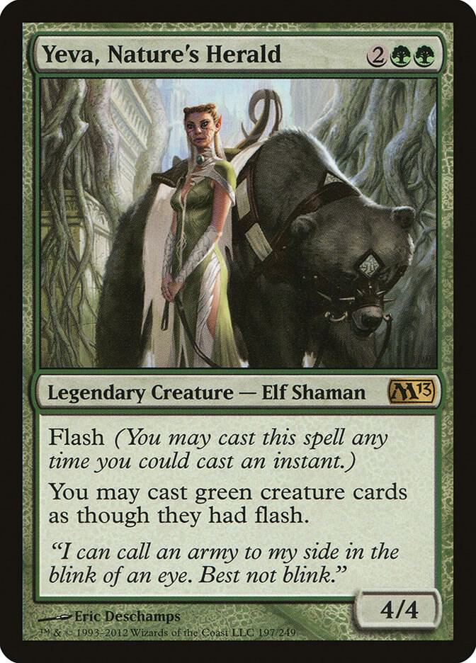 Yeva, Nature's Herald #197 FOIL Magic 2013