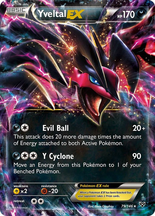Yveltal EX #79 XY Base Set