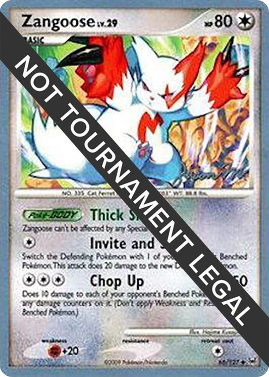 Zangoose #66 World Championshop Decks 2009 (Jason Martinez)