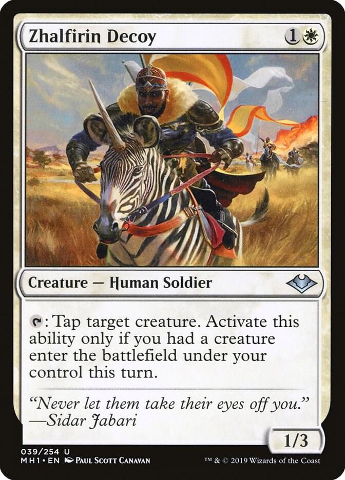 Zhalfirin Decoy #39 FOIL Modern Horizons