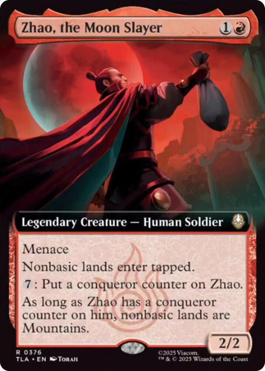 Zhao, the Moon Slayer (Extended Art) #376 FOIL Avatar: The Last Airbender