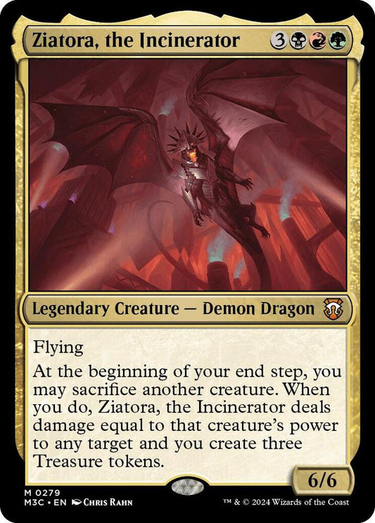 Ziatora, the Incinerator #279 Commander: Modern Horizons 3