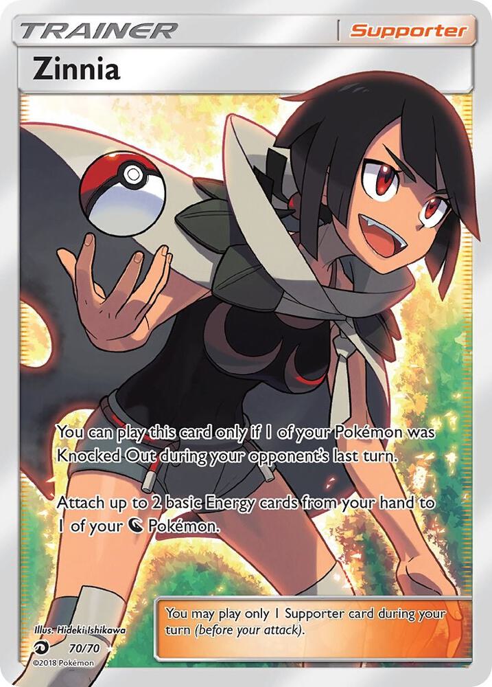 Zinnia (Full Art) #50 Dragon Majesty