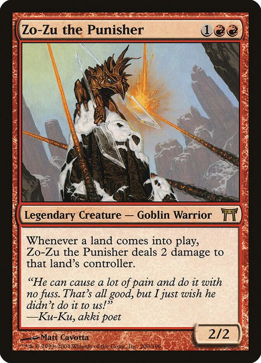 Zo-Zu the Punisher #200 Champions of Kamigawa