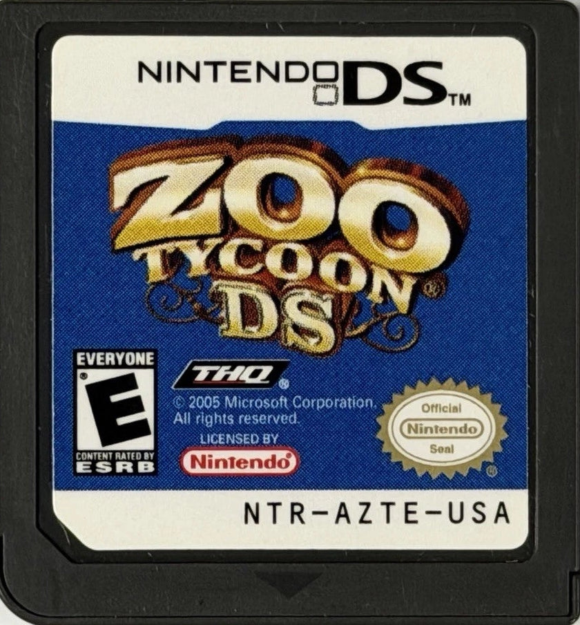 DS Zoo Tycoon DS