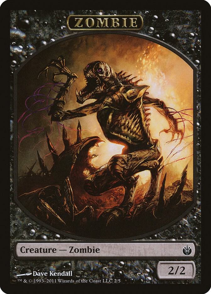 Zombie Token #2 Mirrodin Besieged