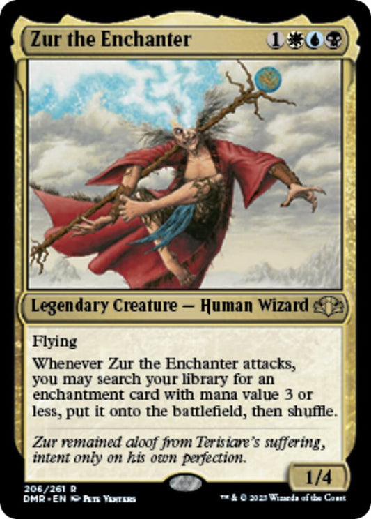 Zur the Enchanter #206 Dominaria Remastered