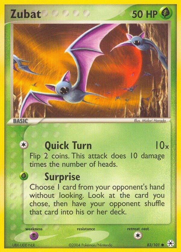 Zubat #83 Hidden Legends