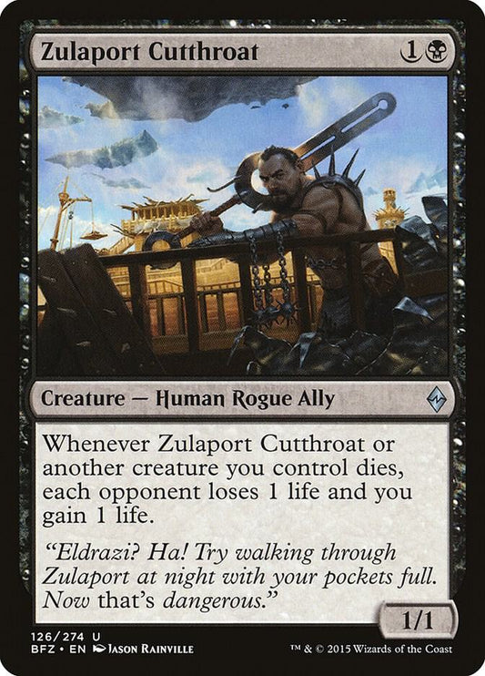 Zulaport Cutthroat #126 Battle for Zendikar