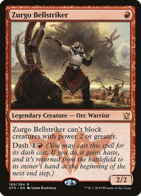 Zurgo Bellstriker #169 FOIL Dragons of Tarkir